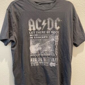 Abercrombie & Fitch Gray Graphic Tee- Oversized